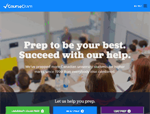 Tablet Screenshot of coursecram.com
